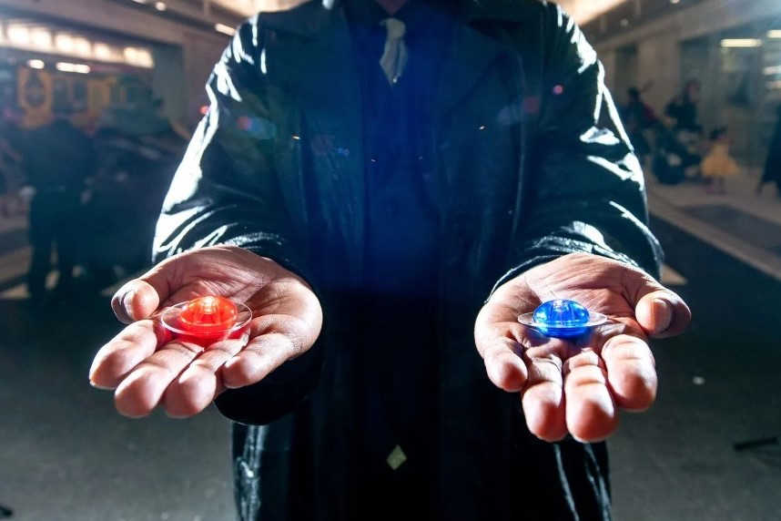 Will you pop the red pill?